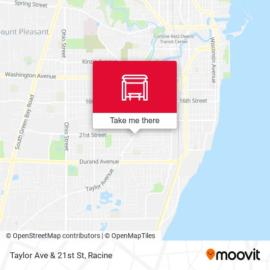 Mapa de Taylor Ave & 21st St