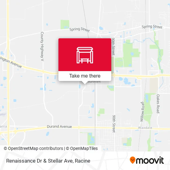 Mapa de Renaissance Dr & Stellar Ave