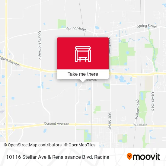 Mapa de 10116 Stellar Ave & Renaissance Blvd