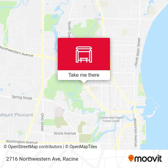 2716 Northwestern Ave map