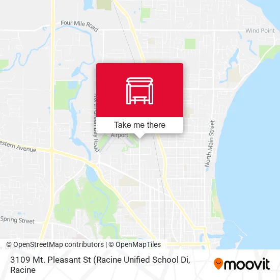 Mapa de 3109 Mt. Pleasant St