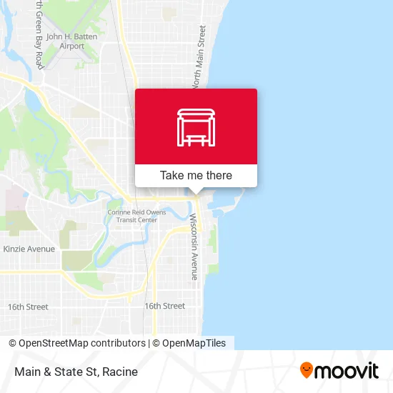 Mapa de Main & State St