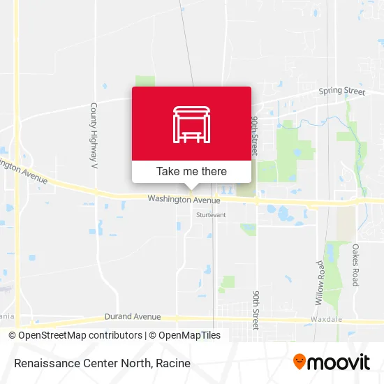 Mapa de Renaissance Center North