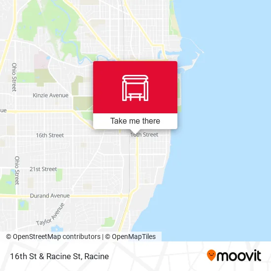 Mapa de 16th St & Racine St