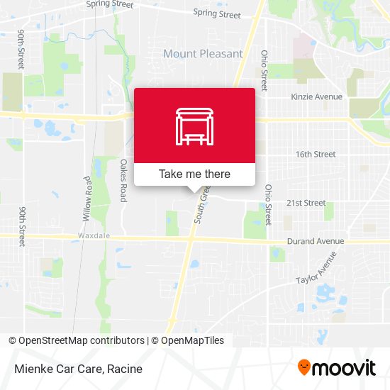 Mienke Car Care map