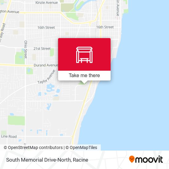 Mapa de South Memorial Drive-North