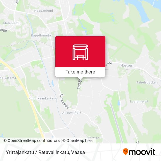 Yrittäjänkatu / Ratavallinkatu map