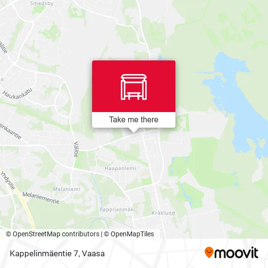 Kappelinmäentie 7 map