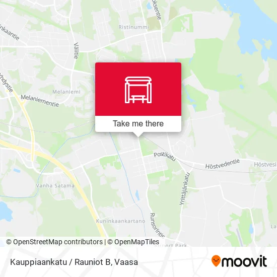 Kauppiaankatu / Rauniot B map
