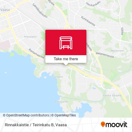 Rinnakkaistie / Teirinkatu B map