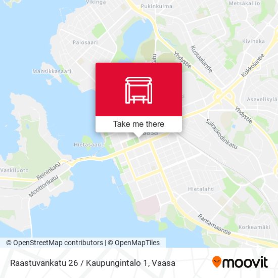 Raastuvankatu 26 / Kaupungintalo 1 map