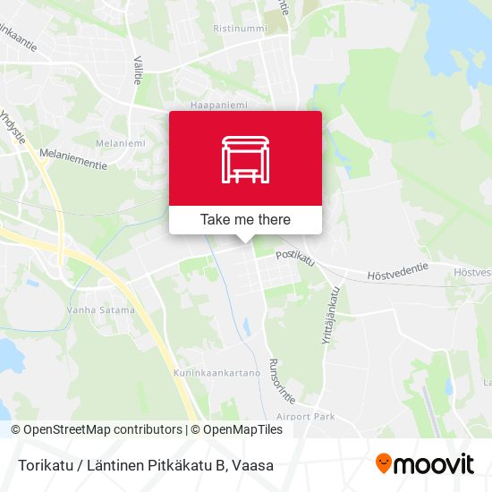 Torikatu / Läntinen Pitkäkatu B map