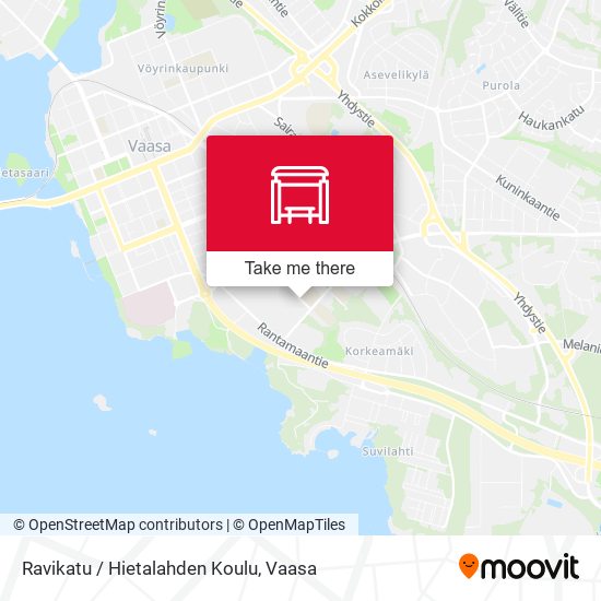 Ravikatu / Hietalahden Koulu map