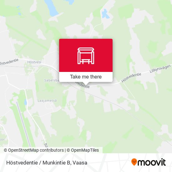 Höstvedentie / Munkintie B map