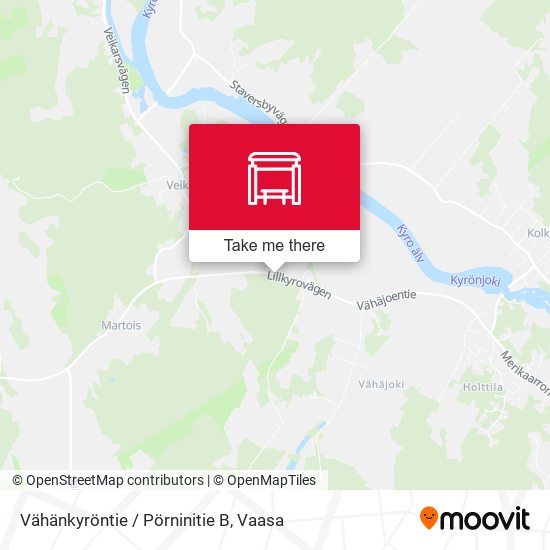 Vähänkyröntie / Pörninitie B map