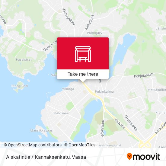 Alskatintie / Kannaksenkatu map