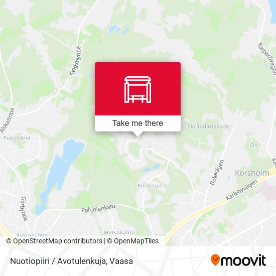 Nuotiopiiri / Avotulenkuja map