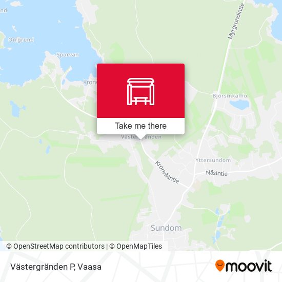 Västergränden P map