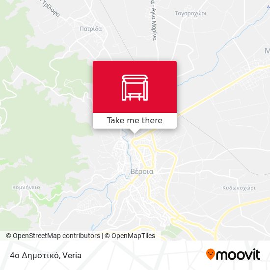 4ο Δημοτικό map