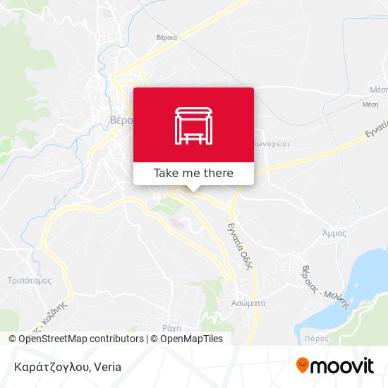 Καράτζογλου map