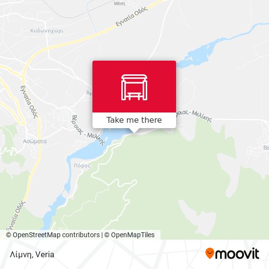 Λίμνη map
