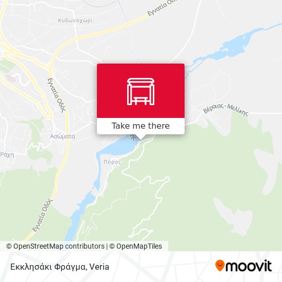 Εκκλησάκι Φράγμα map
