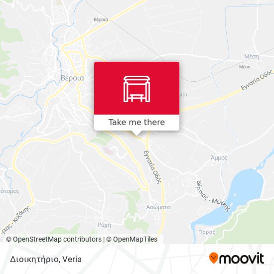 Διοικητήριο map