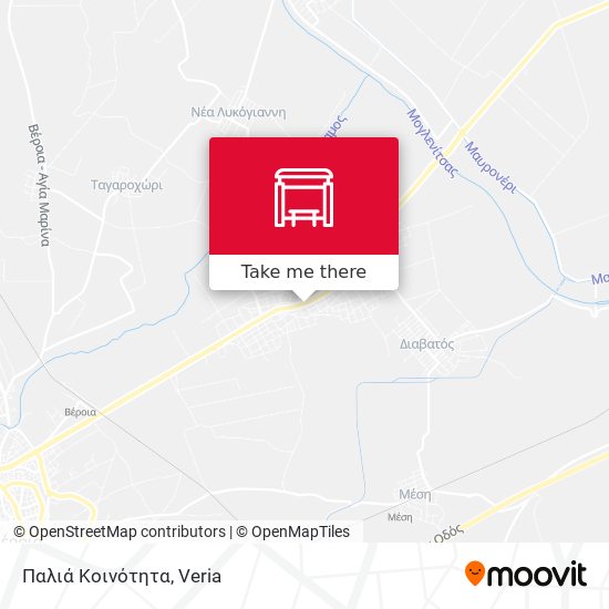 Παλιά Κοινότητα map