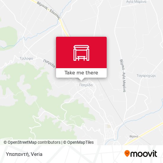 Υπαπαντή map