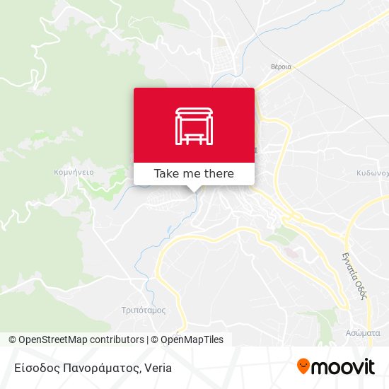 Είσοδος Πανοράματος map