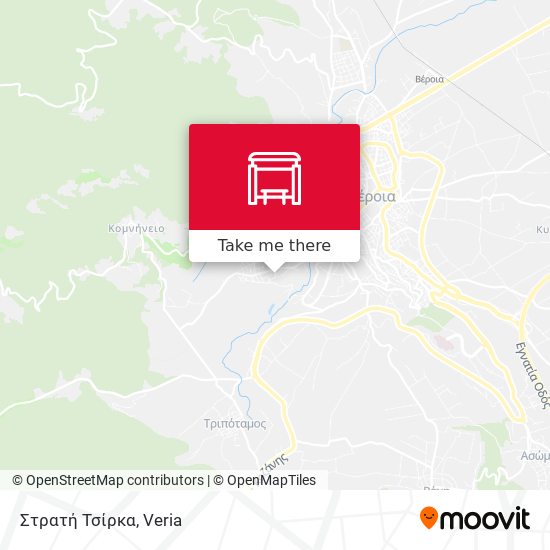 Στρατή Τσίρκα map
