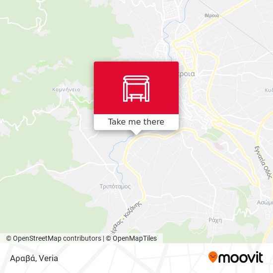 Αραβά map