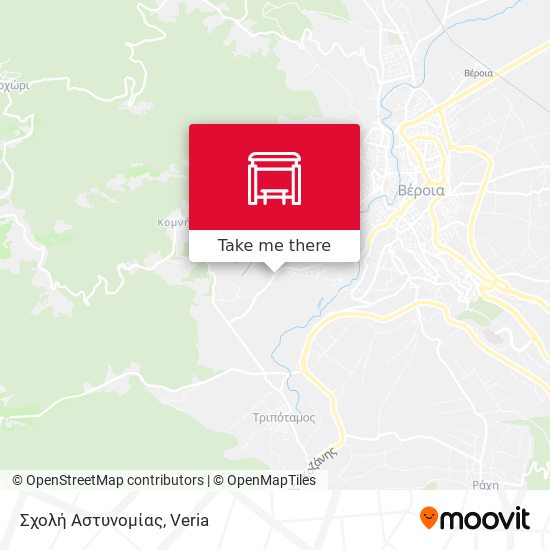 Σχολή Αστυνομίας map