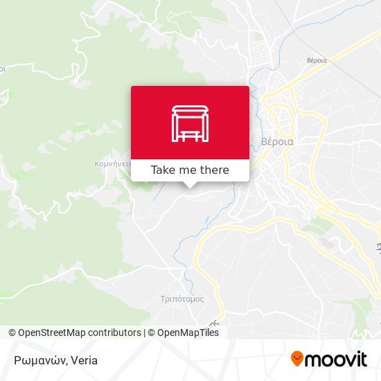 Ρωμανών map