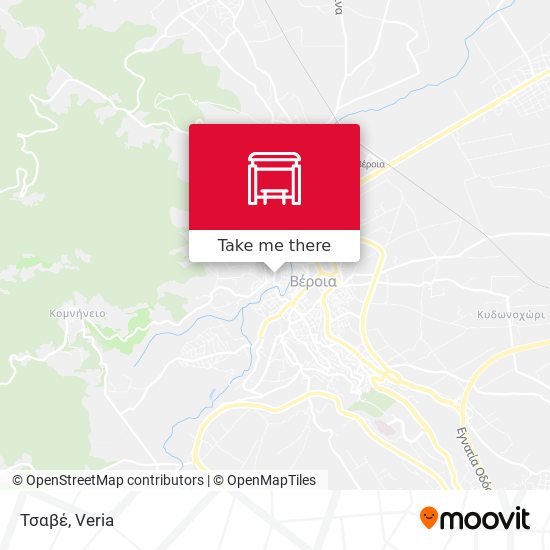 Τσαβέ map