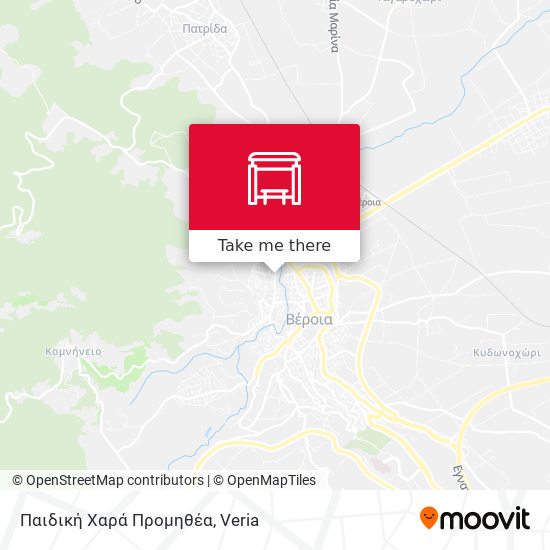 Παιδική Χαρά Προμηθέα map