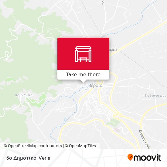 5ο Δημοτικό map