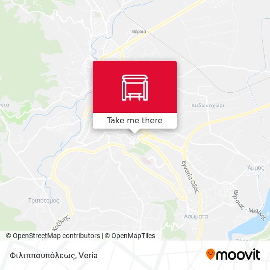 Φιλιππουπόλεως map