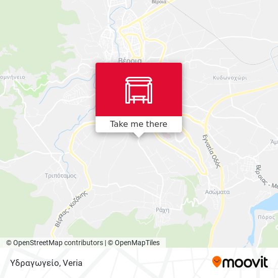 Υδραγωγείο map