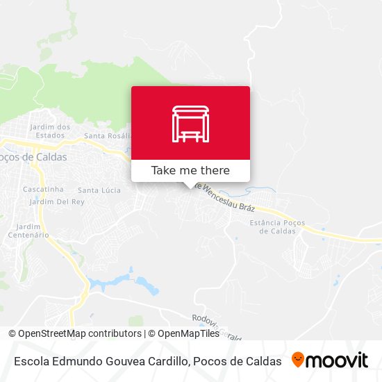 Escola Edmundo Gouvea Cardillo map