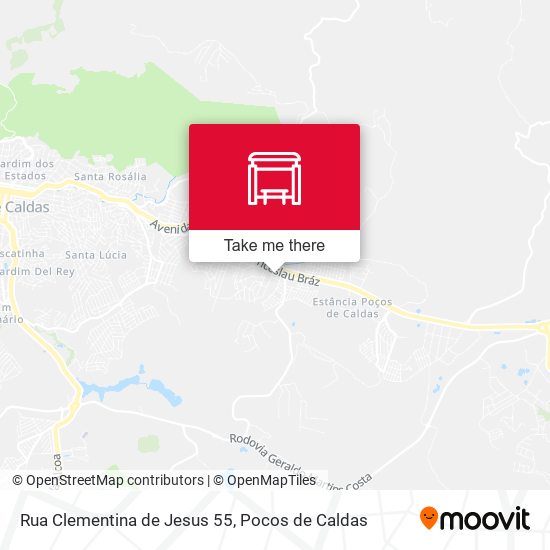 Rua Clementina de Jesus 55 map