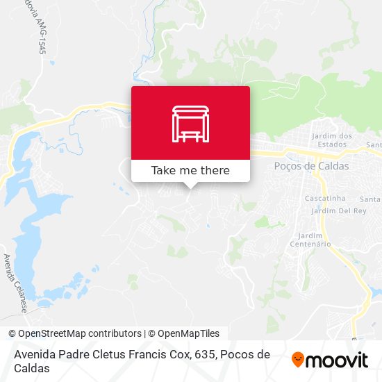 Avenida Padre Cletus Francis Cox, 635 map
