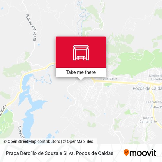 Praça Dercílio de Souza e Silva map