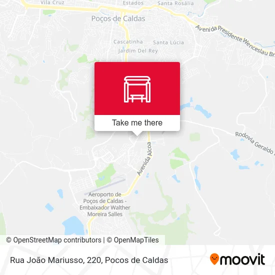 Rua João Mariusso, 220 map