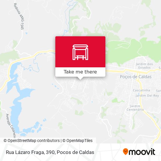 Rua Lázaro Fraga, 390 map