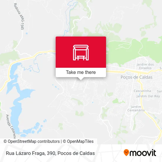 Rua Lázaro Fraga, 390 map