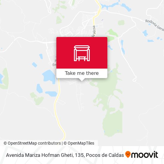 Avenida Mariza Hofman Gheti, 135 map
