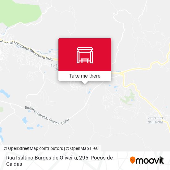 Rua Isaltino Burges de Oliveira, 295 map