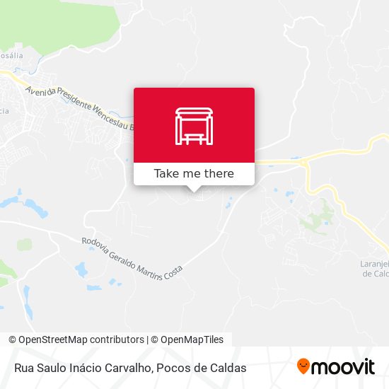 Rua Saulo Inácio Carvalho map