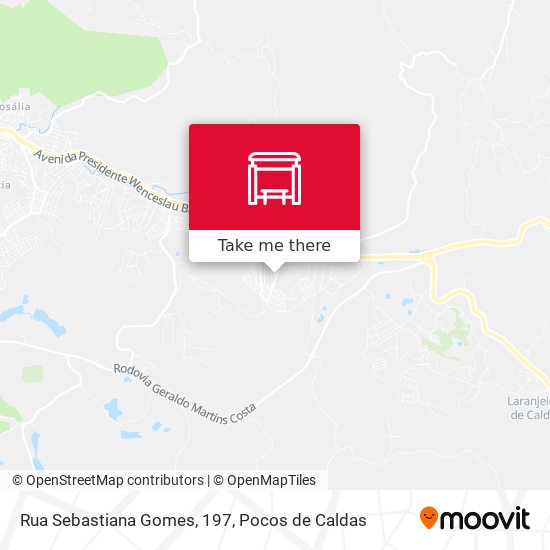 Rua Sebastiana Gomes, 197 map